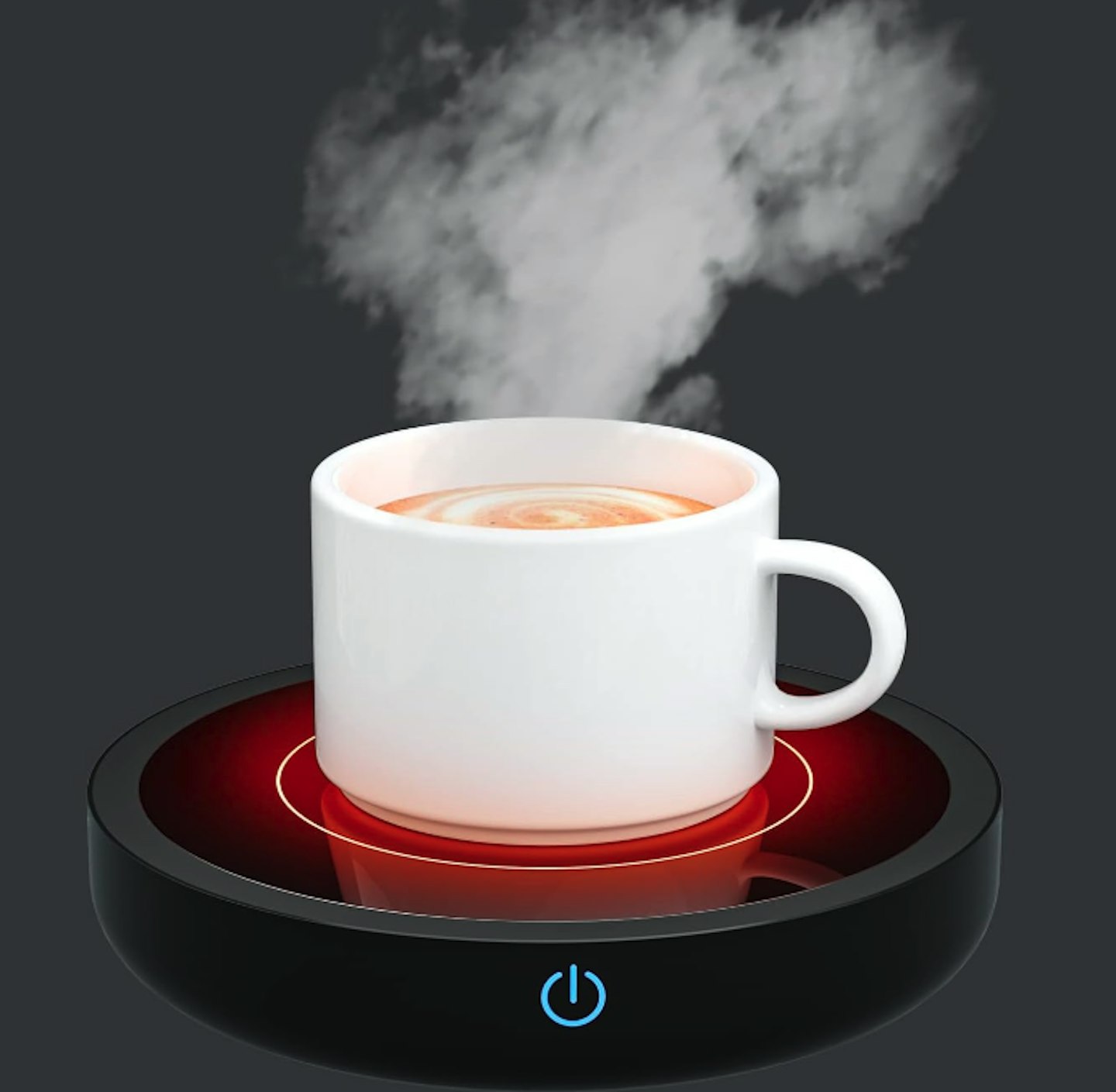 VOBAGA Coffee Mug Warmer & Cup Set, Electric Beverage Warmer with Three  Temperat