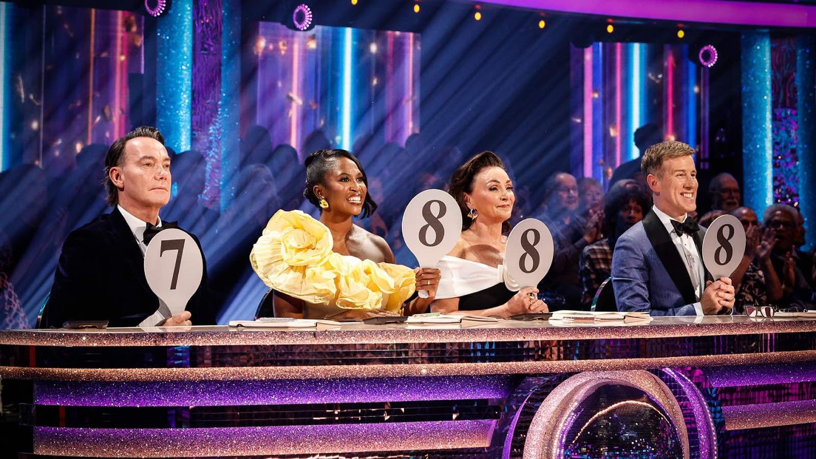 Strictly Come dancing judges Craig Revel Horwood, Motsi Mabuse, Shirley Ballas and Anton Du Beke