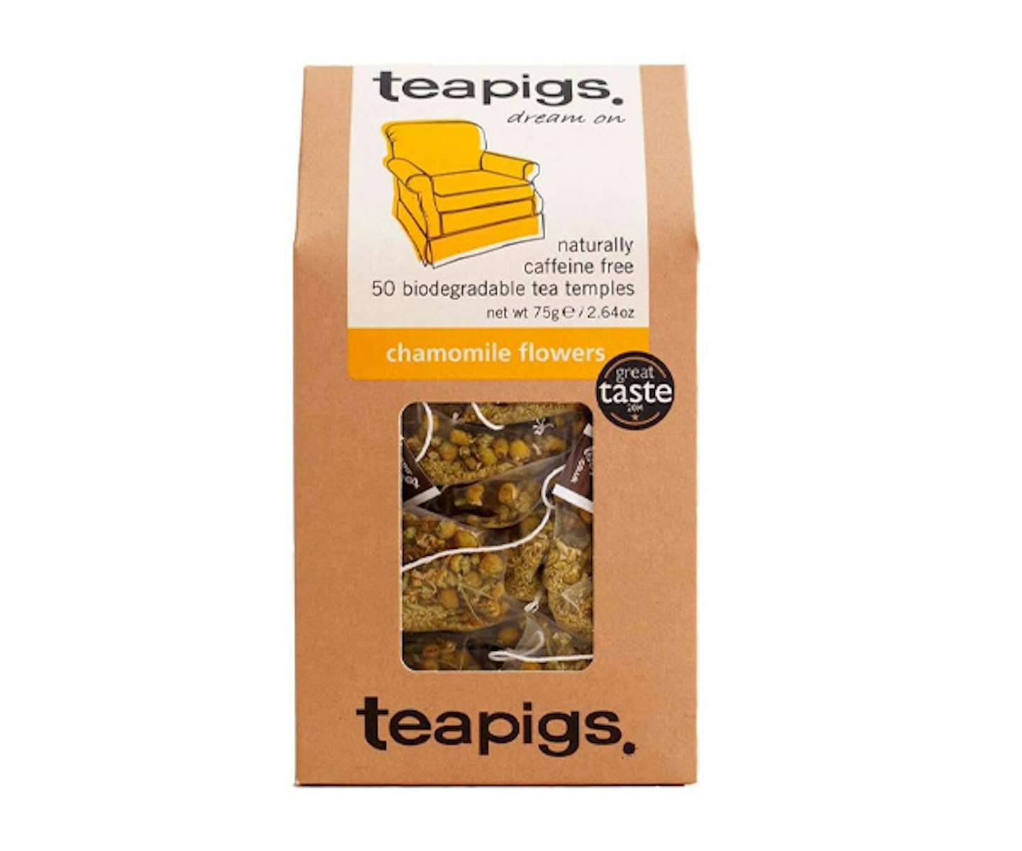 Teapigs Chamomile Tea Made With Whole Flowers