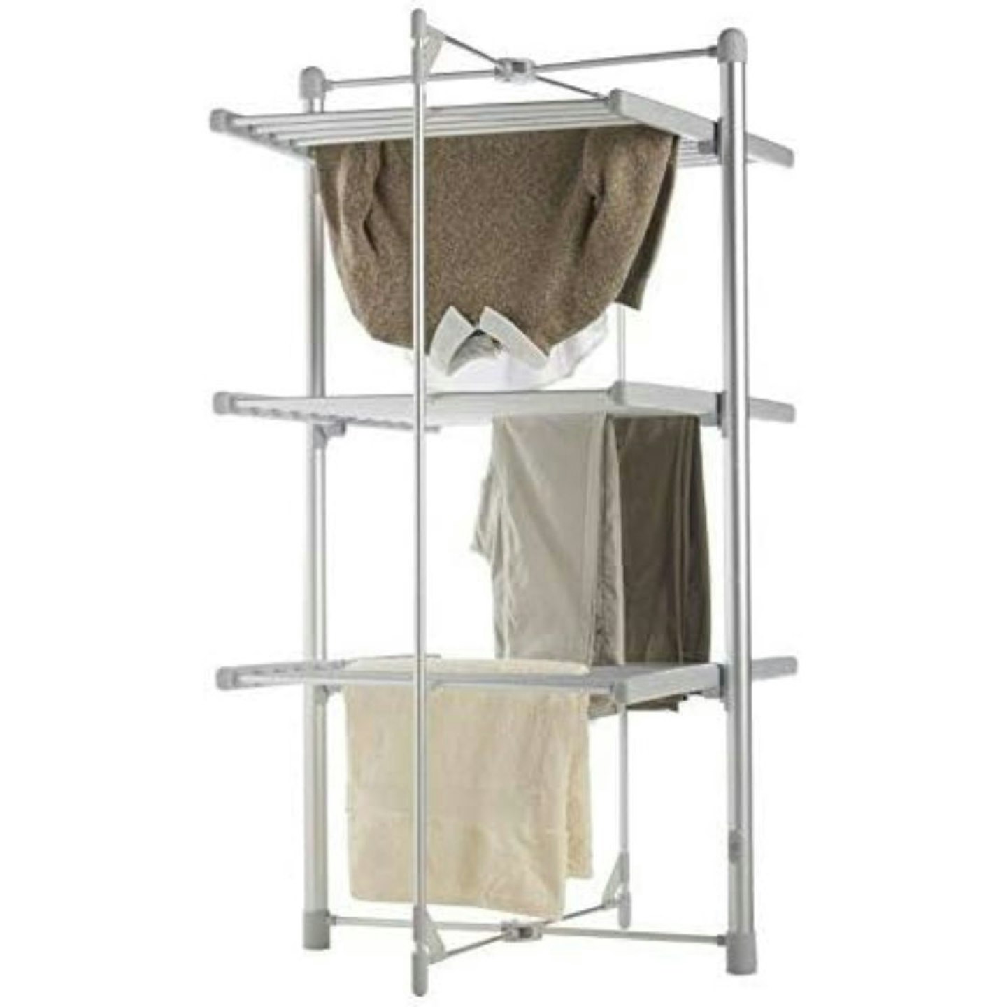 The best heated clothes airers: Bargains-Galore 3 Tier Electric Clothes Airer Heated