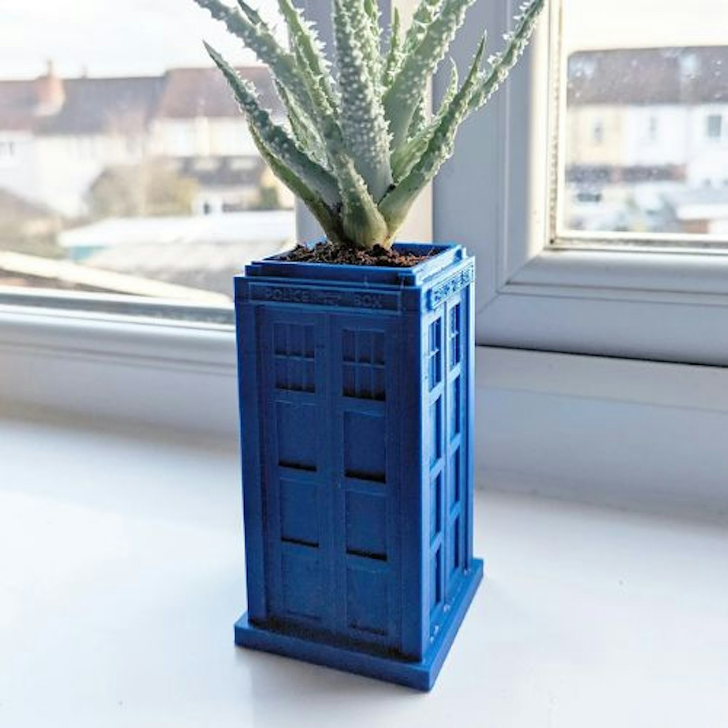 Doctor Who Inspired 3D Printed Planter