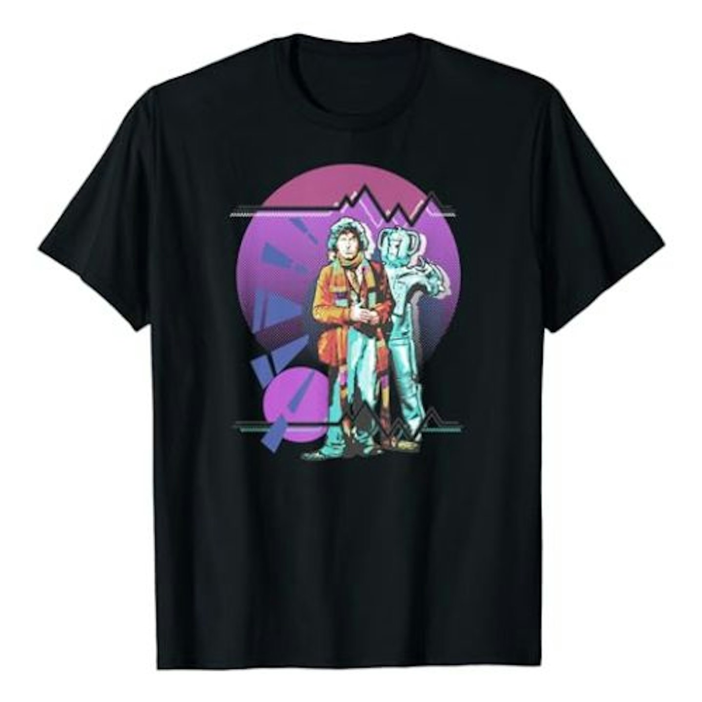 Doctor Who Pop Art 4th Doctor Baker T-Shirt