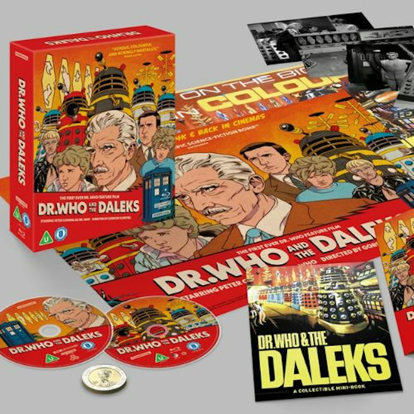Dr. Who and the Daleks 4K Ultra HD Collector's Edition