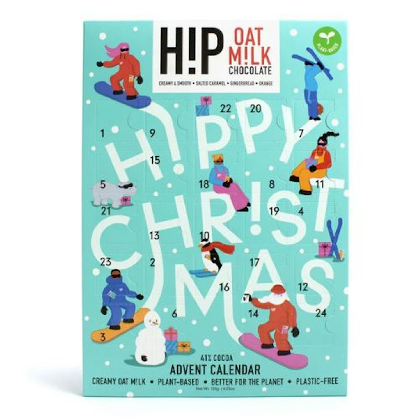 HiP, Vegan Oat Milk Chocolate Advent Calendar