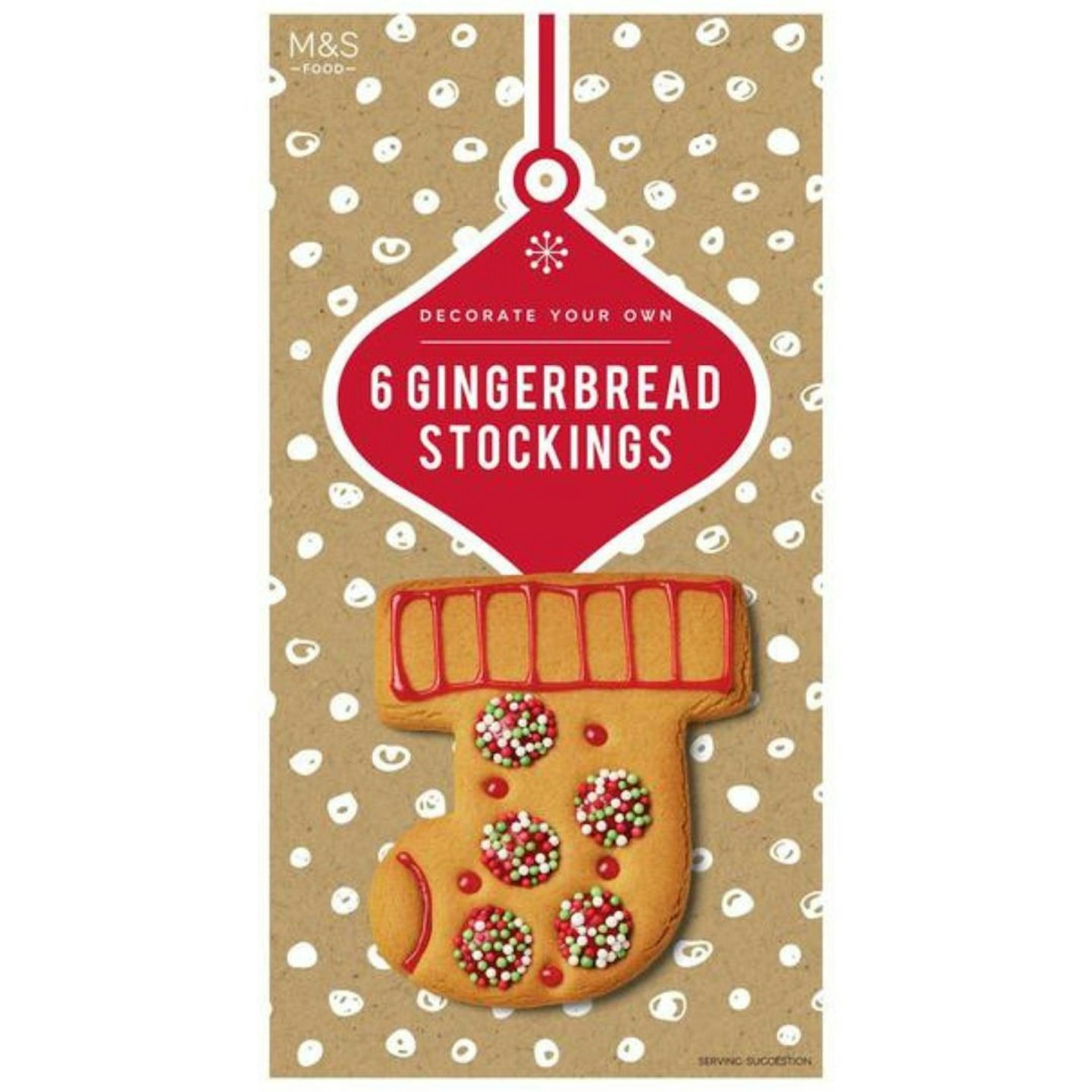 The best cookie decorating kits: M&S Decorate Your Own Gingerbread Stockings 