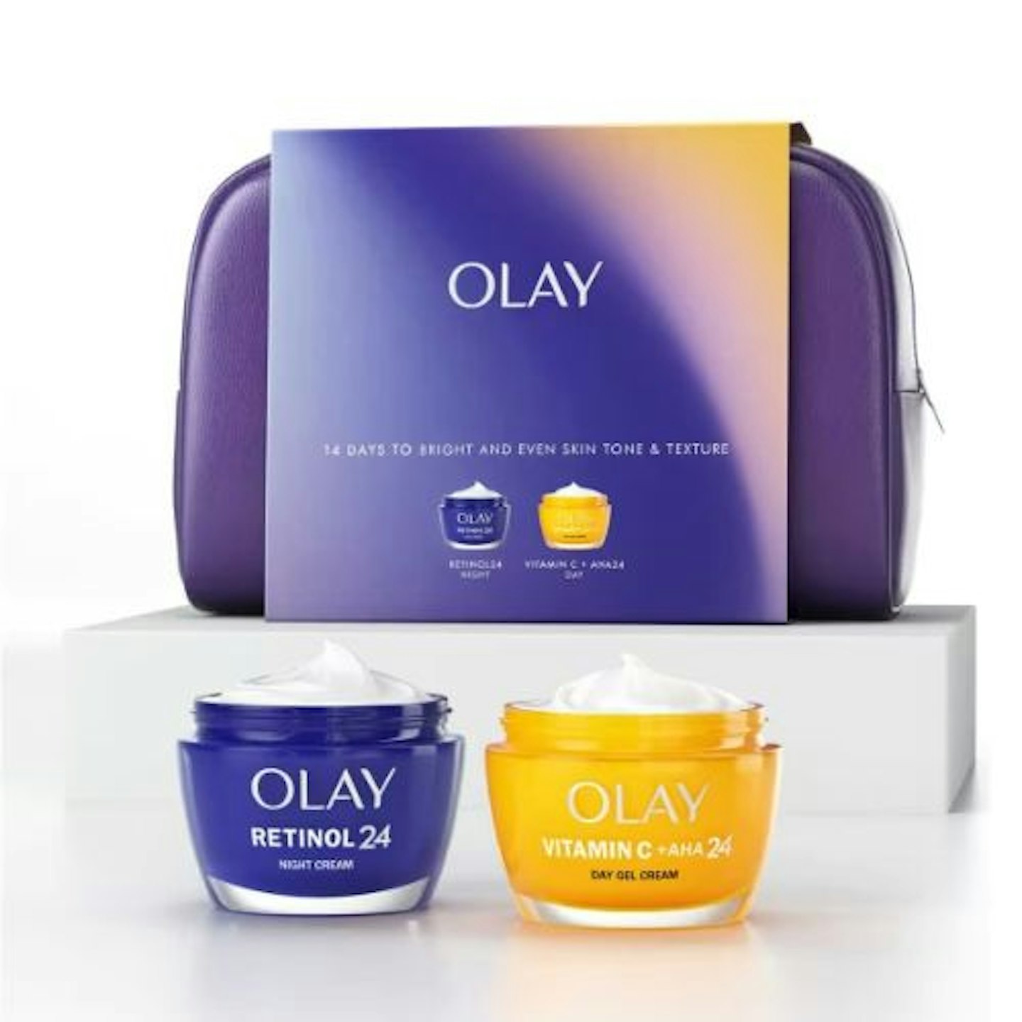 Olay Project Glow Day + Night Moisturiser Christmas Gift Set