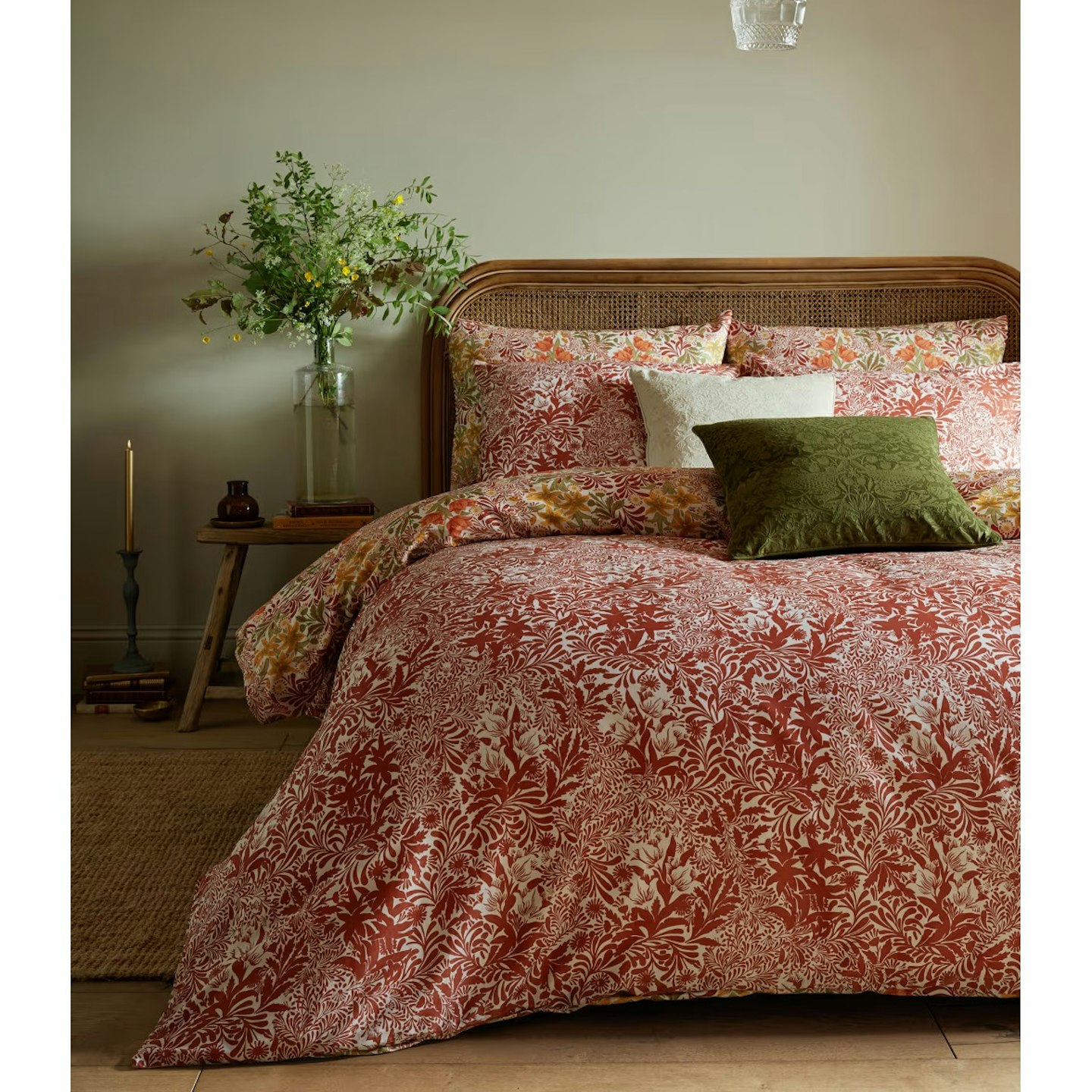 Wiliam Morris bedding set in floral 