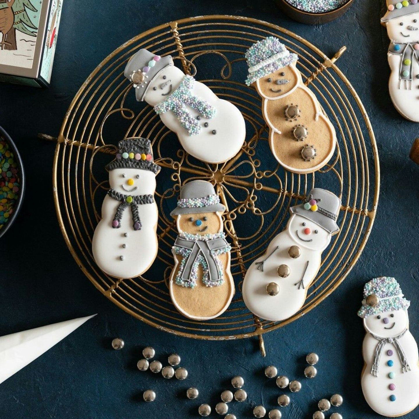 The best cookie decorating kits: Snowman DIY Kit