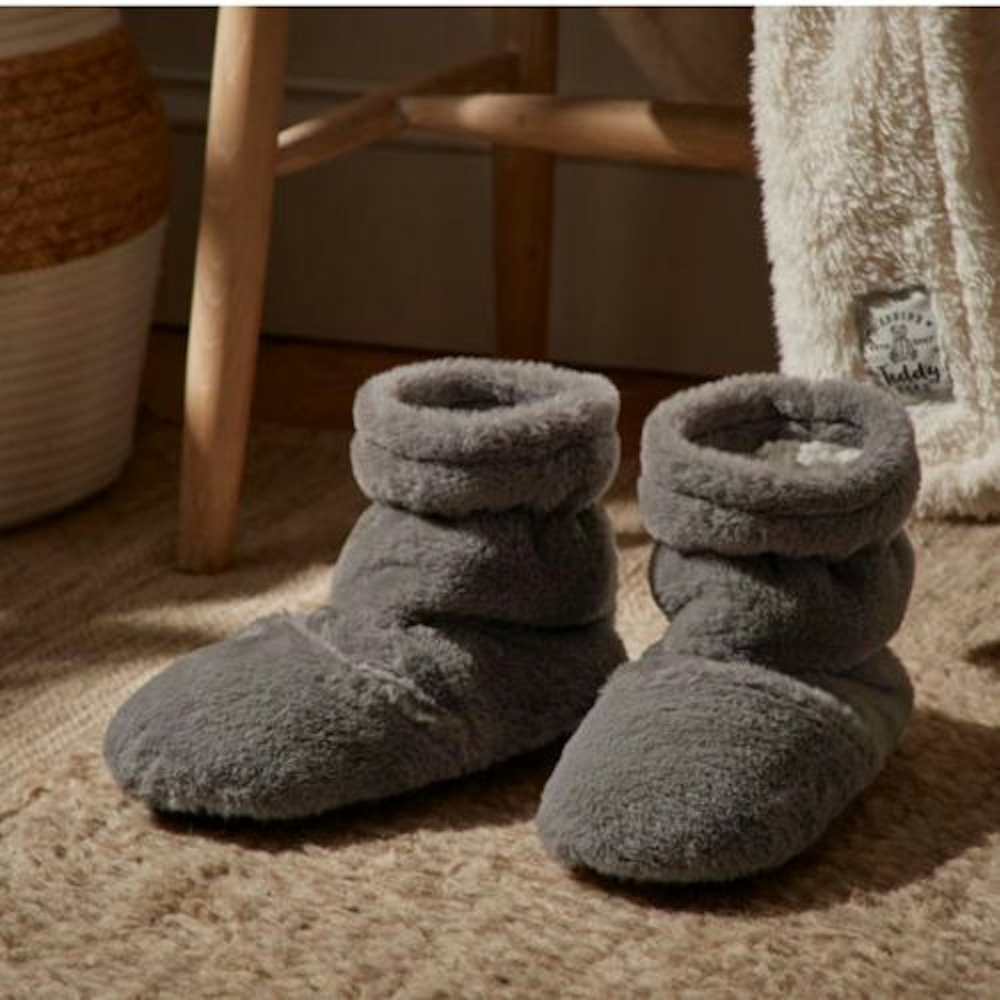 Dunelm microwavable slippers