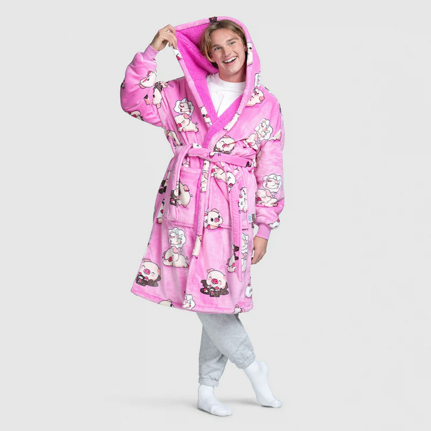 Pig dressing gown 