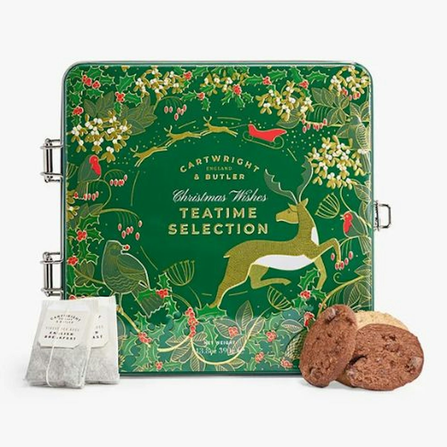 Cartwright & Butler Christmas Teatime Selection Tin, 390g