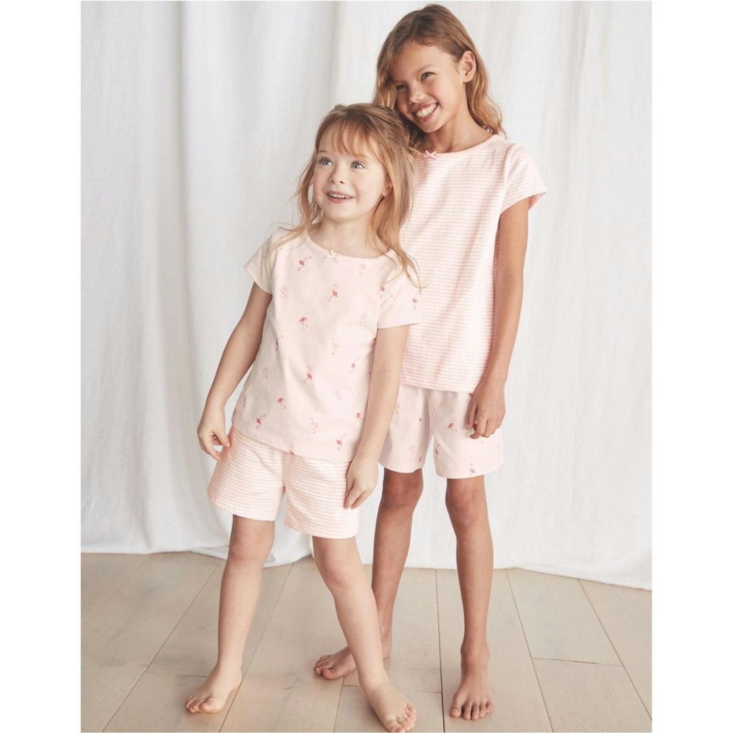 The White Company sale : Flamingo and Stripe Pyjamas – Set of 2