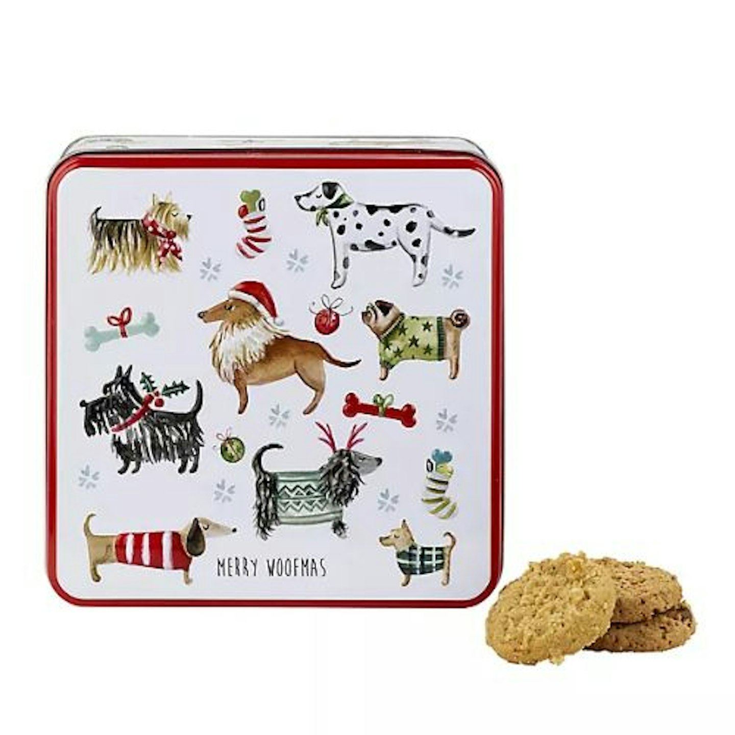 Grandma Wild’s Merry Woofmas Biscuit Tin