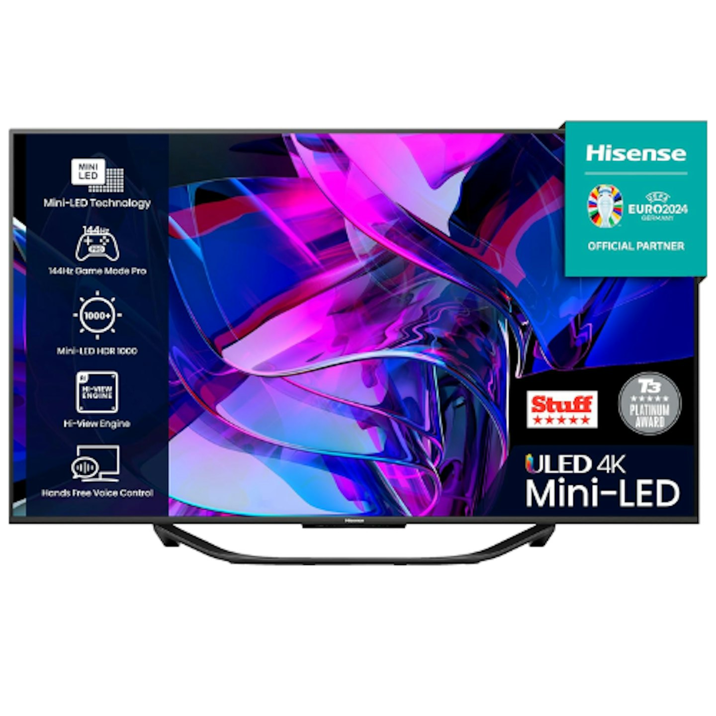 Hisense 65 Inch 144Hz ULED Mini-LED Smart TV