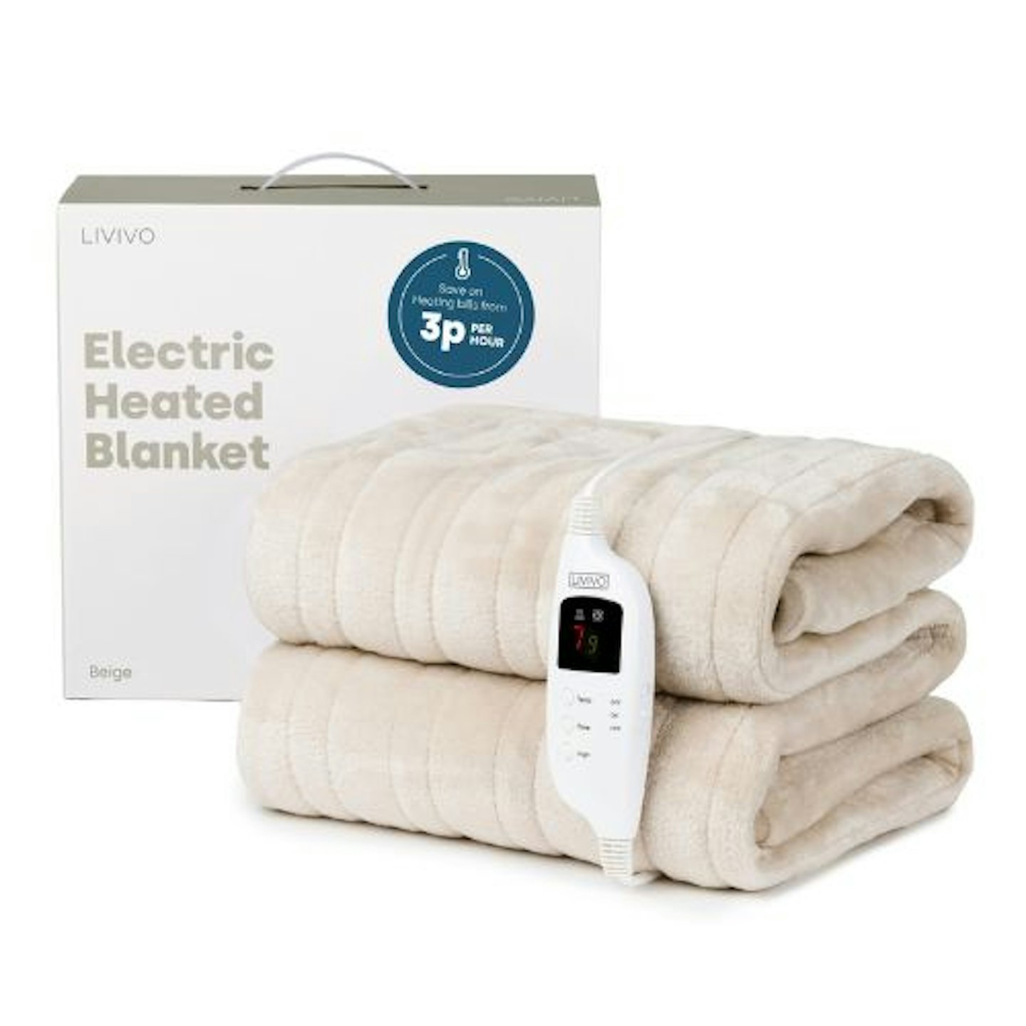 LIVIVO Electric Heated Blanket