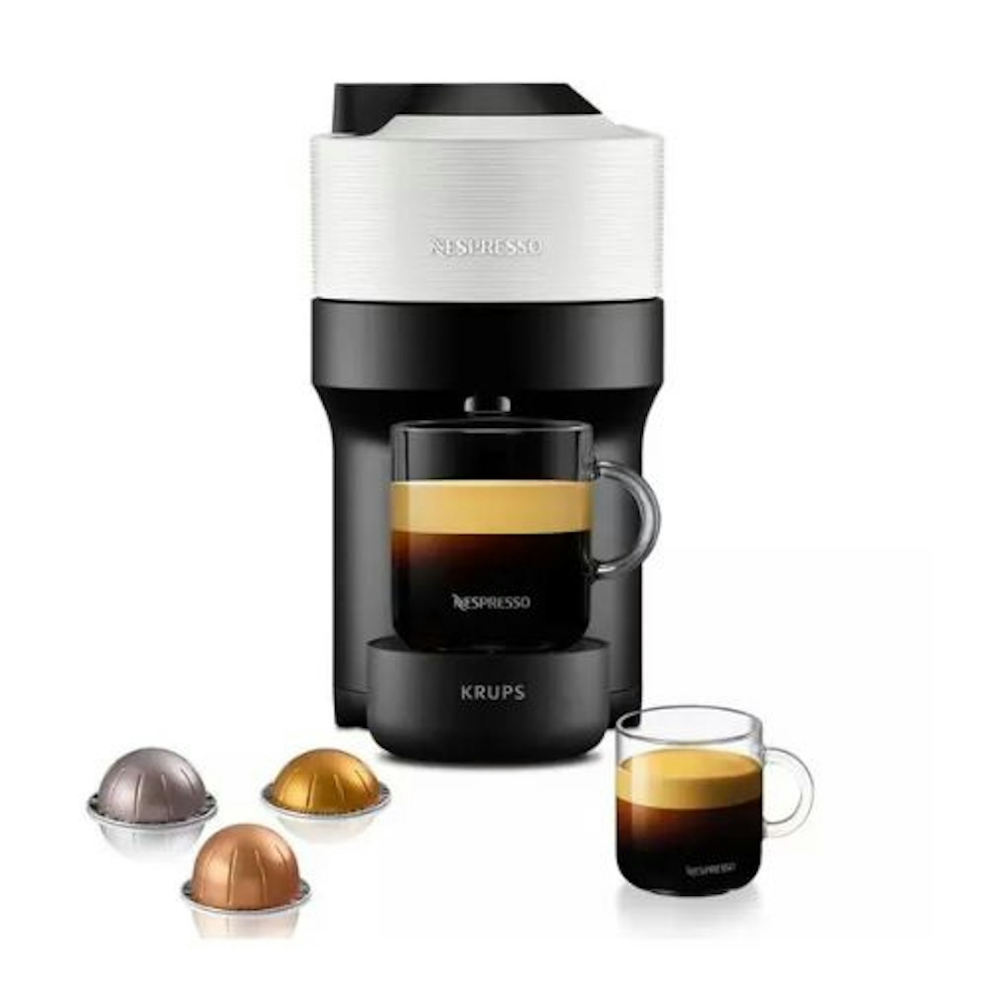 NESPRESSO by Krups Vertuo Pop XN920440 Smart Coffee Machine