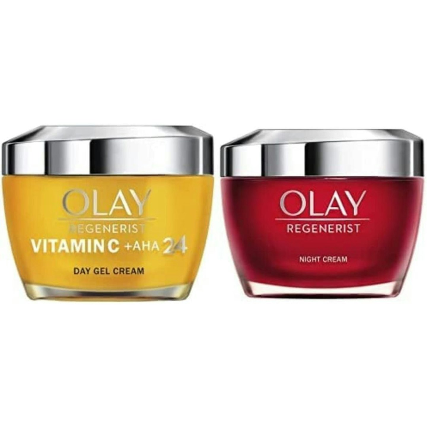 Olay Vitamin C Face Cream + Regenerist Night Cream