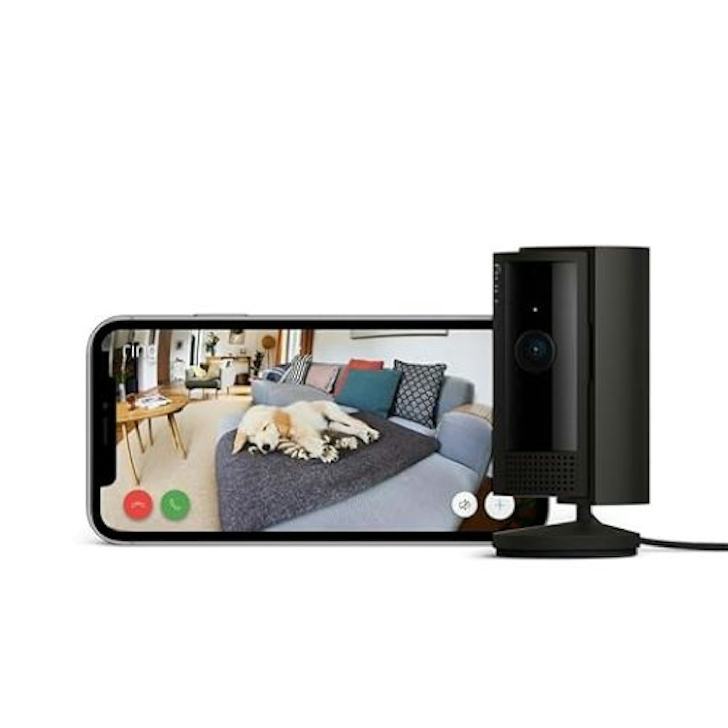 Ring Indoor Camera (2nd Gen) | Plug-In Pet Security Camera