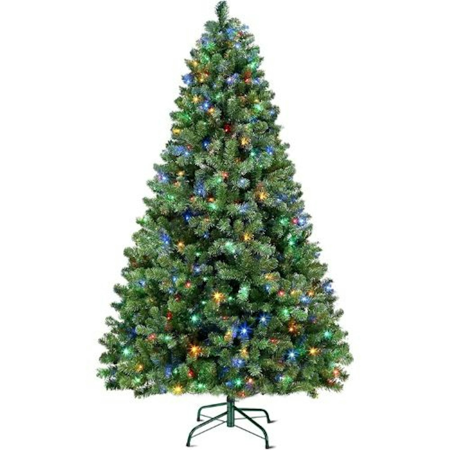 SHareconn 7FT Pre-Lit Artificial Christmas Tree