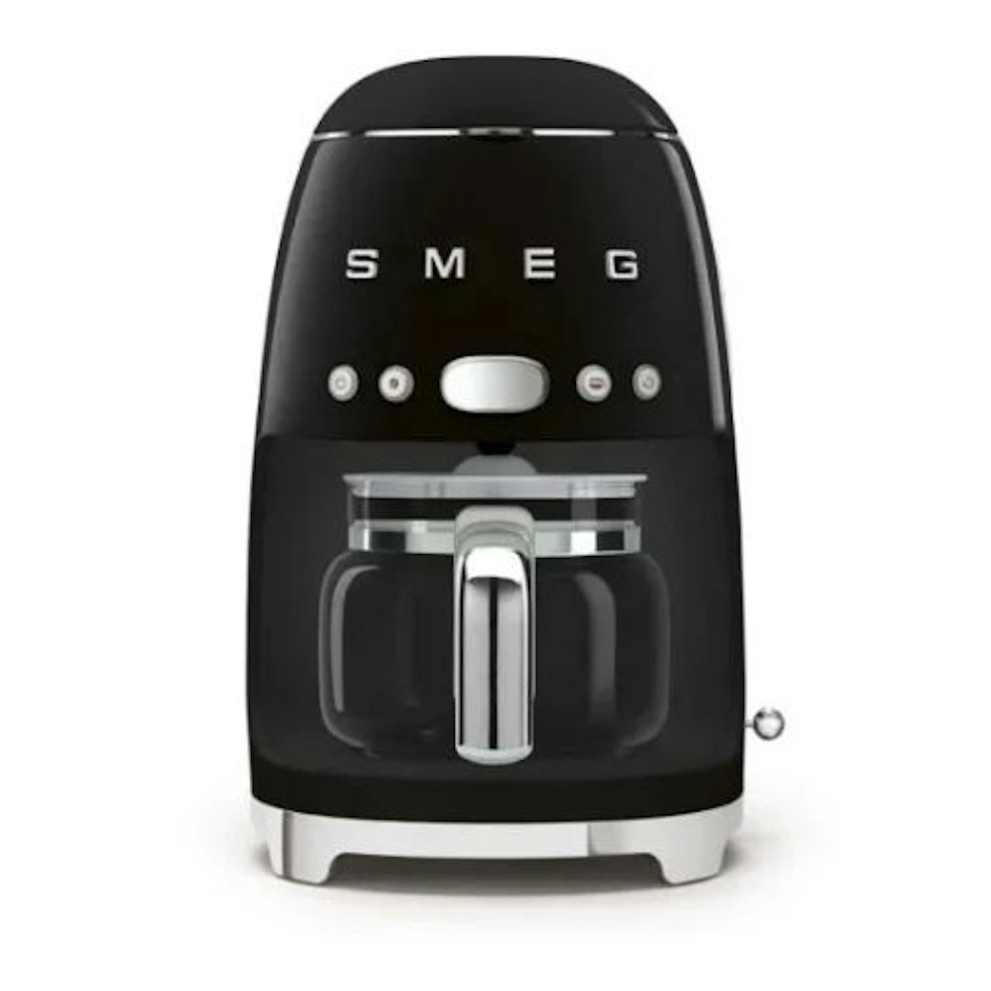 Smeg DCF02BLUK 50s Retro Style 1050W Drip Filter Coffee Machine - Black