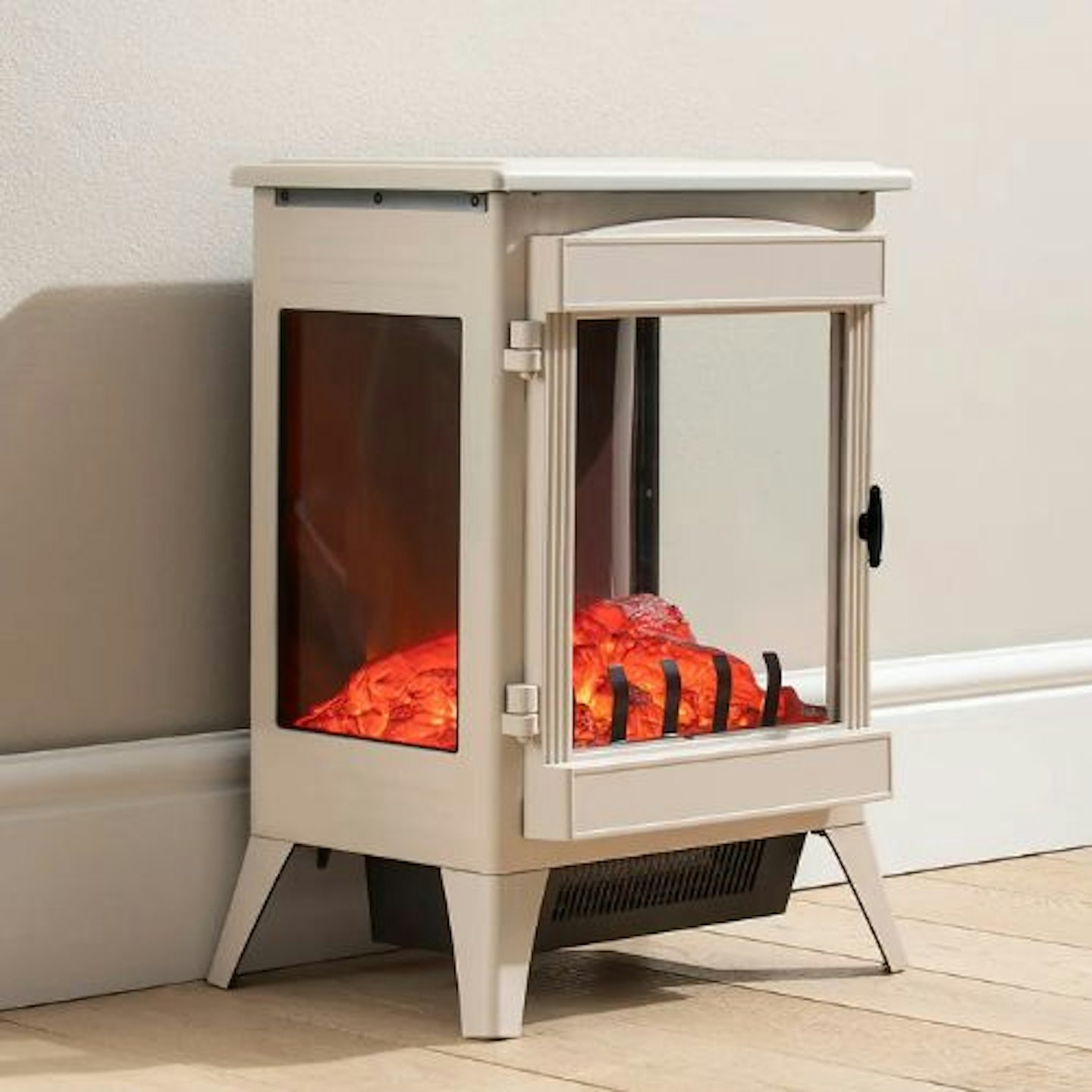 Three Sided Glass Contemporary Stove