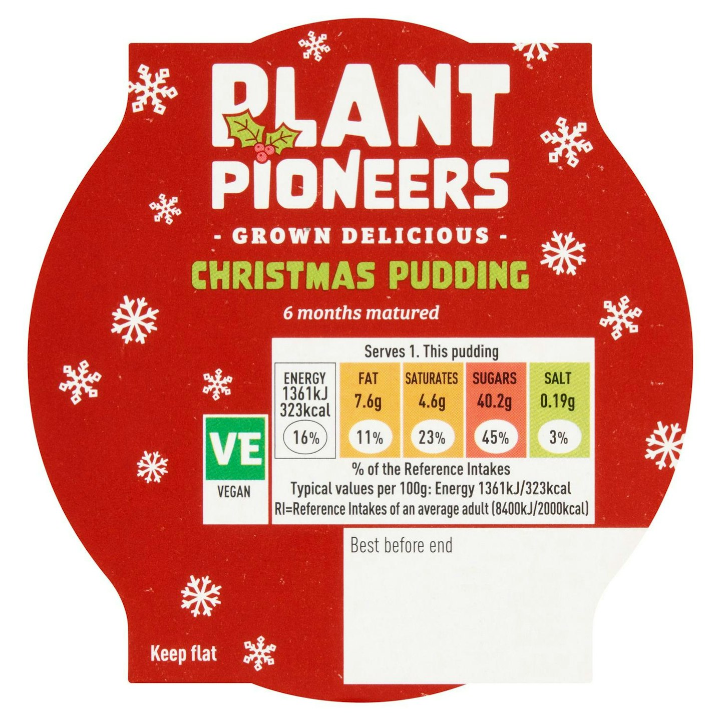 Plant Pioneers Christmas Pudding