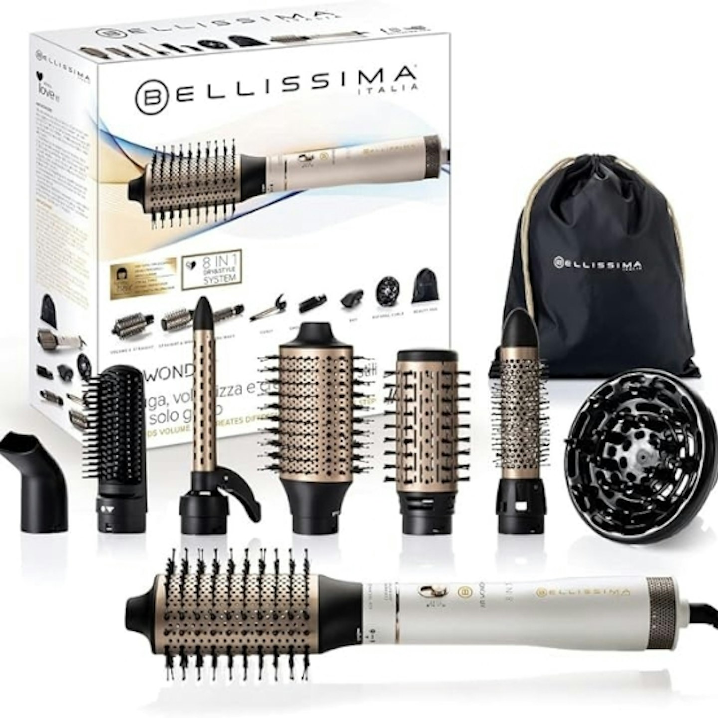 Belissima Air Wonder 8 in 1 Hot Air Styler