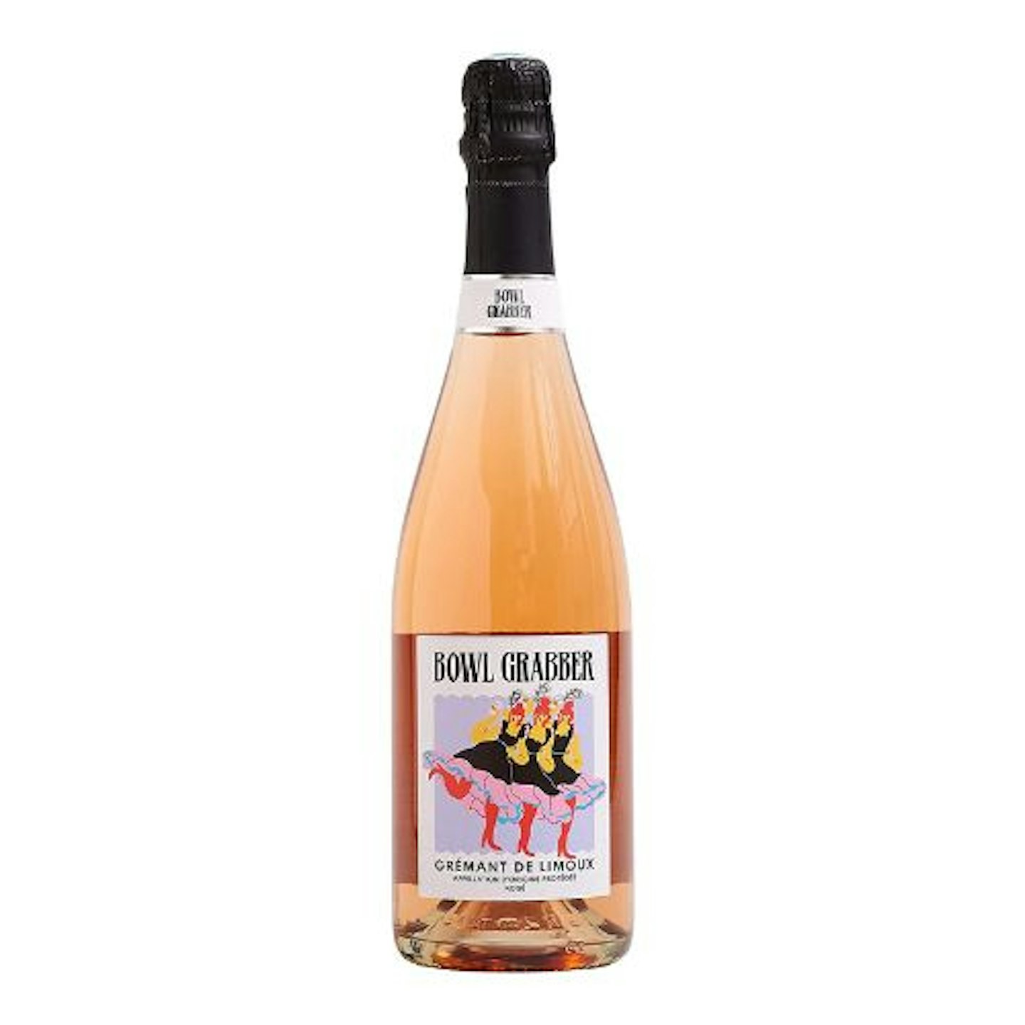Bowl Grabber Cremant De Limoux Sparkling Rose Wine 75cl