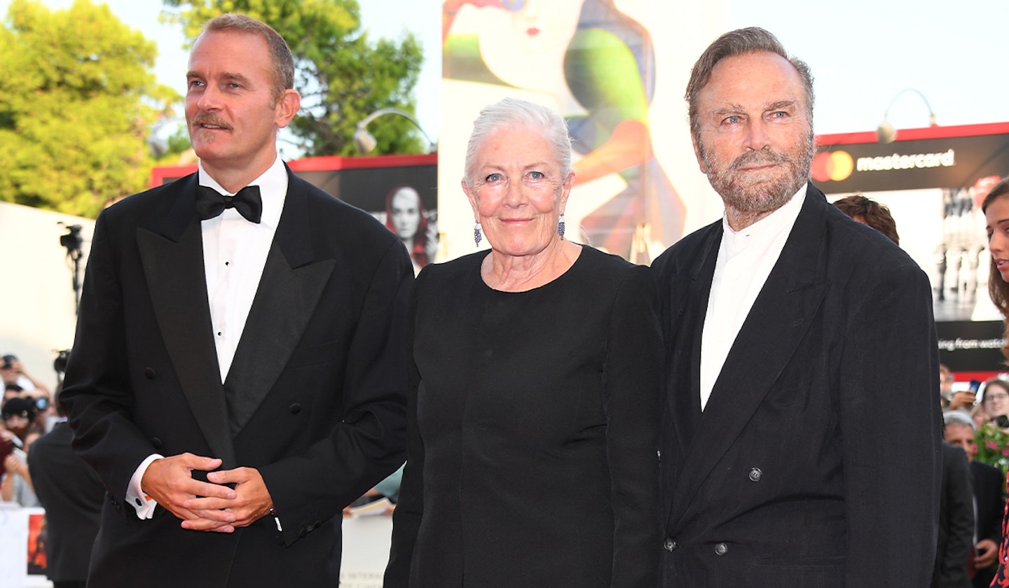 Carlo Gabriel Nero, Vanessa Redgrave and Franco Nero 2018