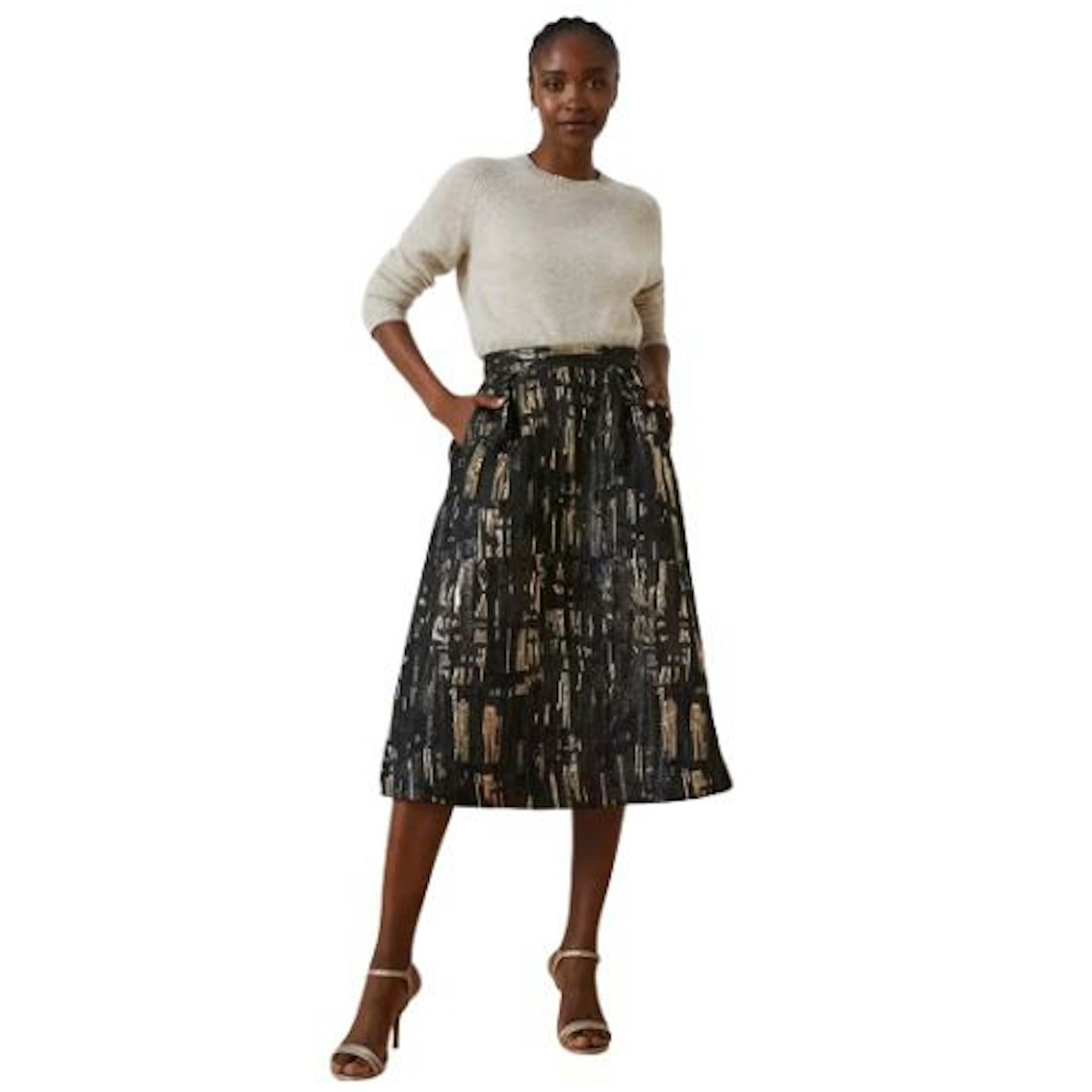 Cleo Jacquard Skirt