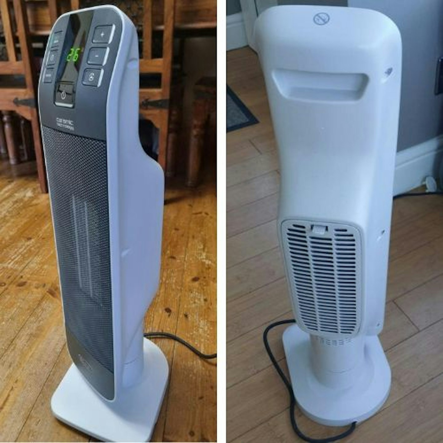 De'Longhi Bend Line 2kW Oscillating Tower Ceramic Heater