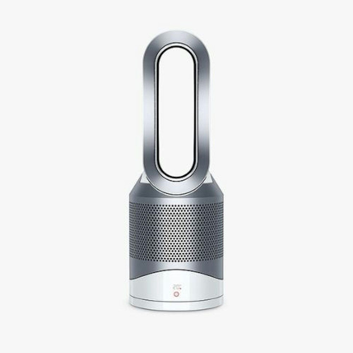 Dyson Pure Hot + Cool Purifying Fan Heater, White/Silver