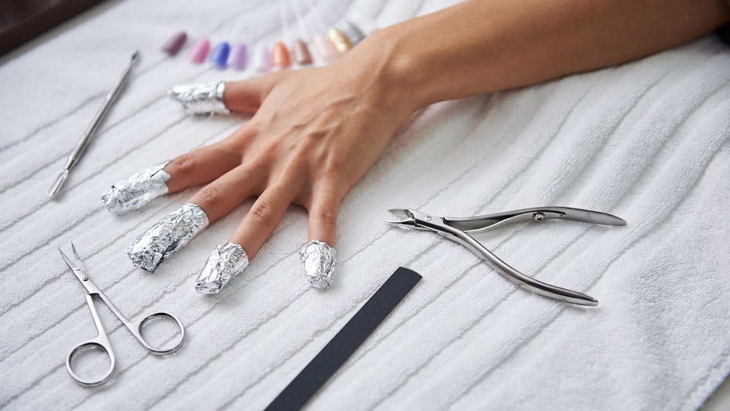 How to soak off acrylic nails at home