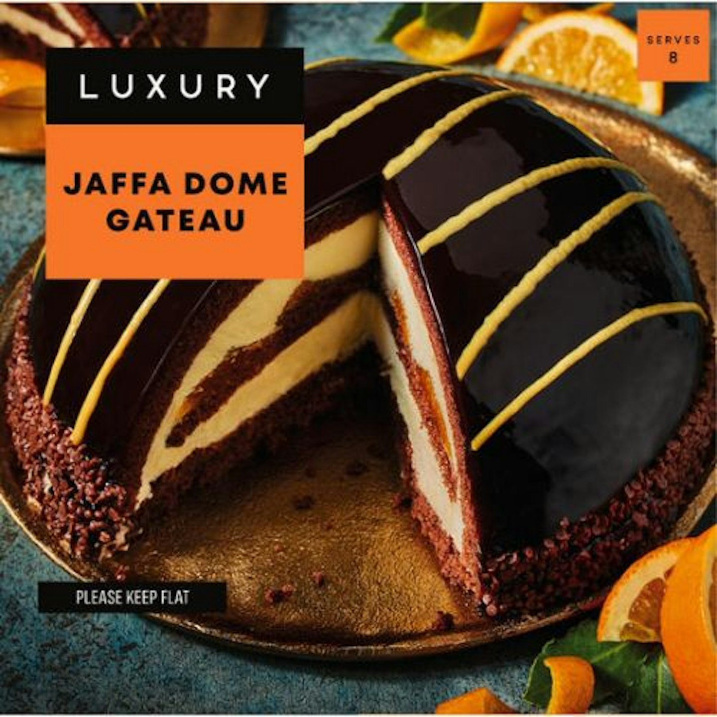 Iceland Luxury Jaffa Dome Gateau