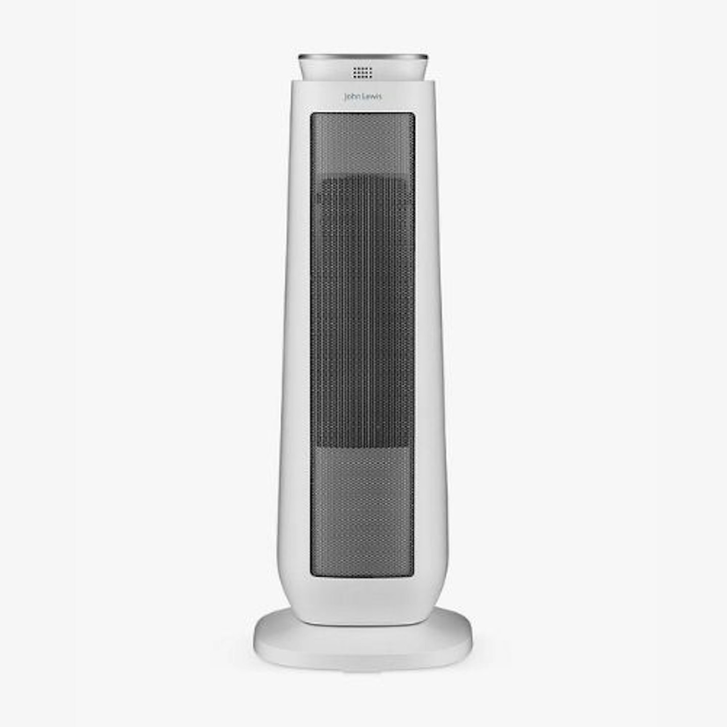 John Lewis Tower Electric Heater, White