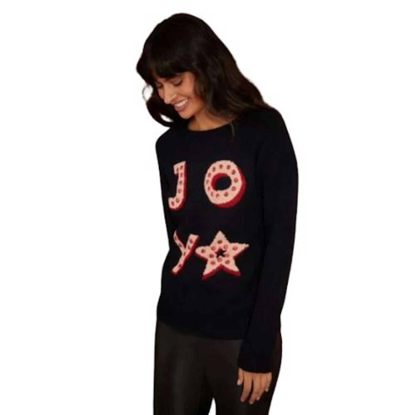 Joy Glitter Christmas Jumper