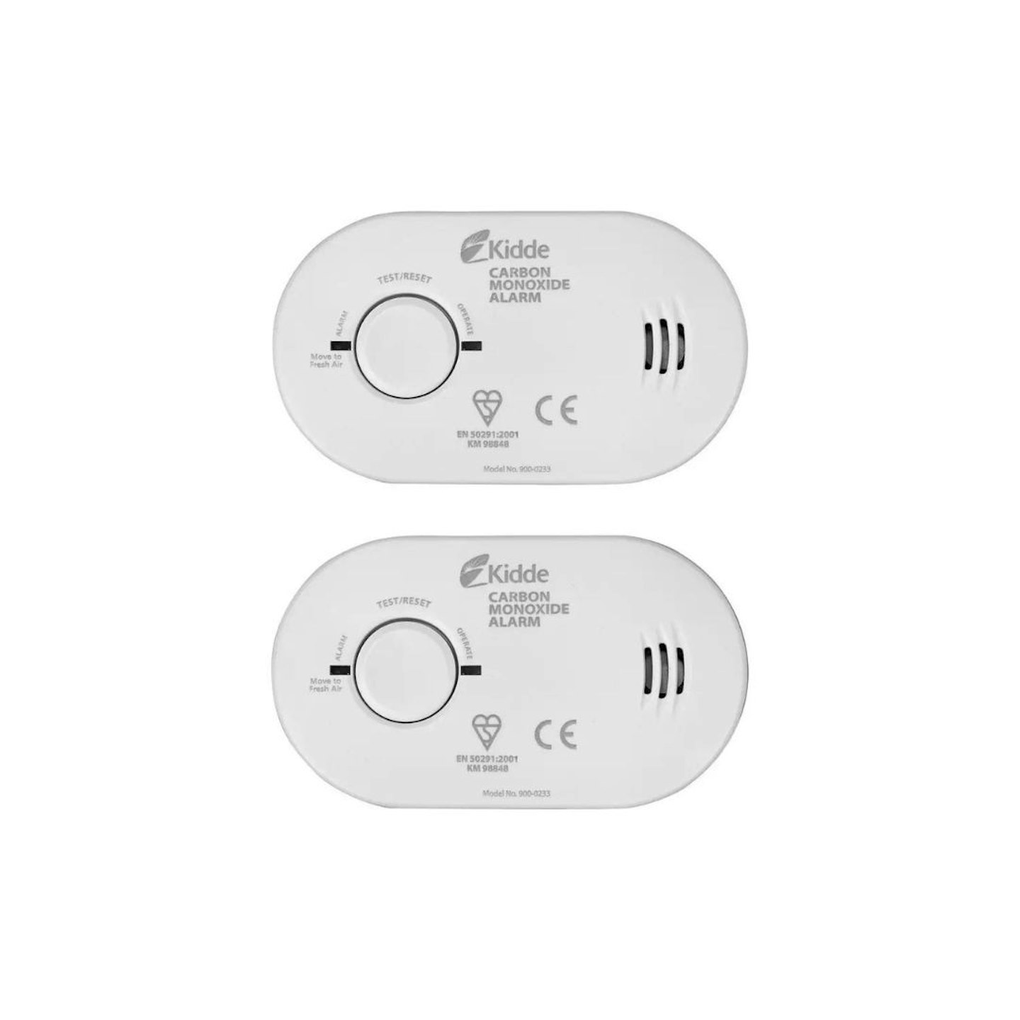 Lifesaver Carbon Monoxide Alarm Twin Pack