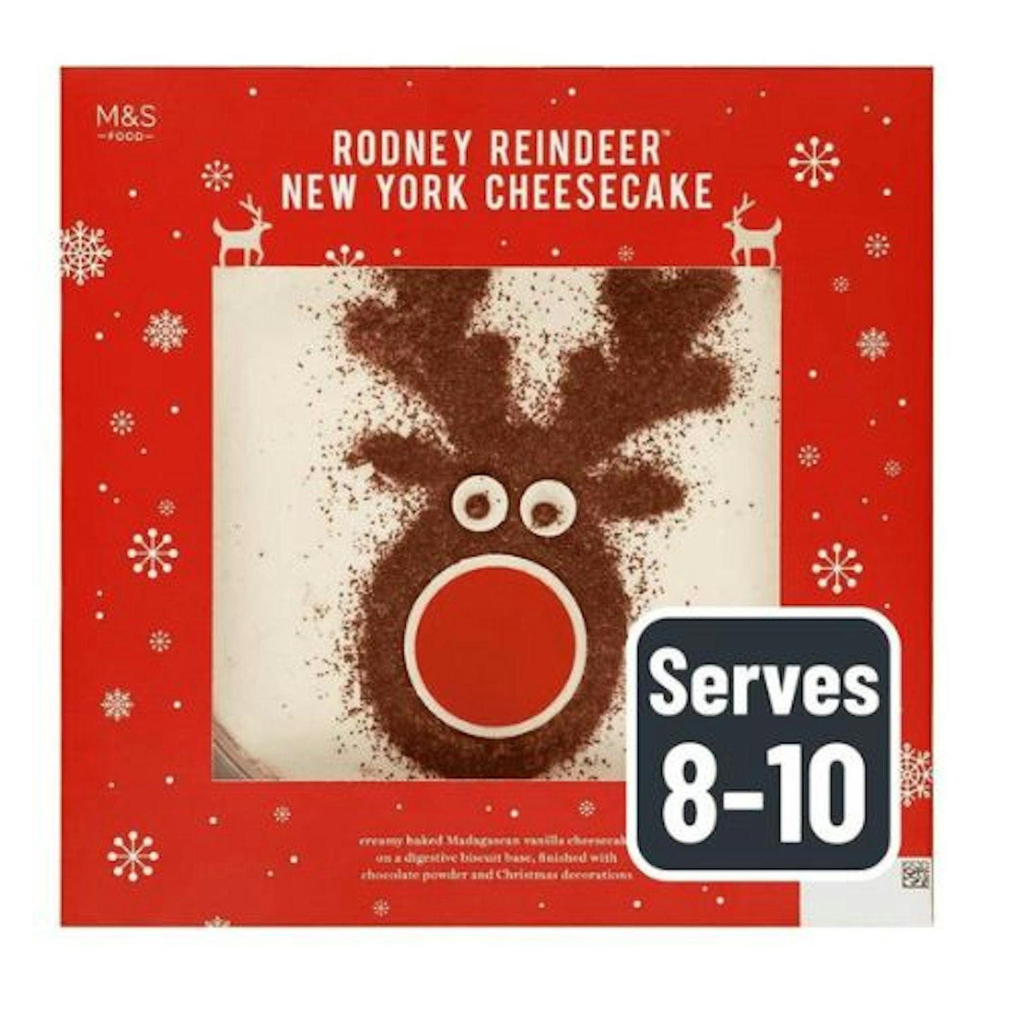 M&S Rodney Reindeer New York Cheesecake