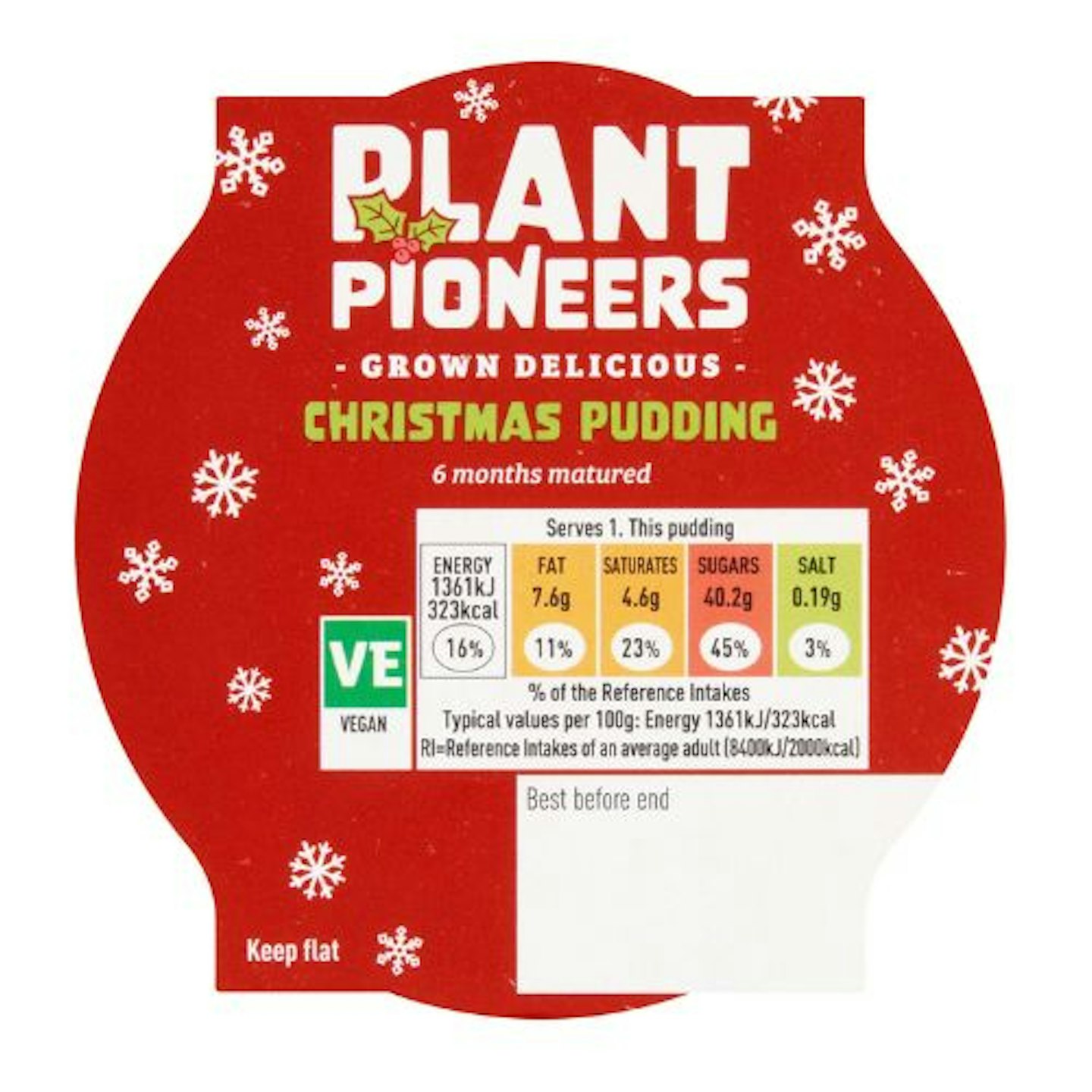 Plant Pioneers Christmas Pudding 