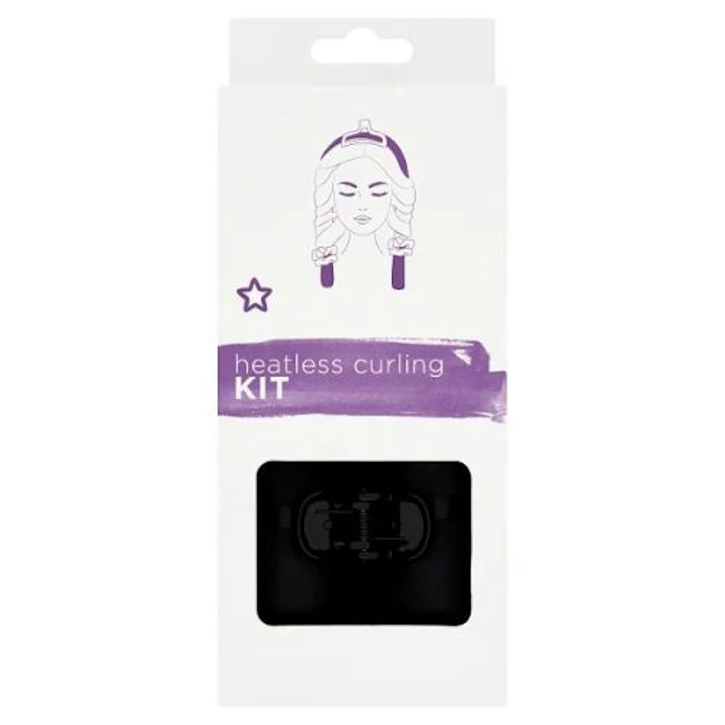 Superdrug Heatless Curls Kit