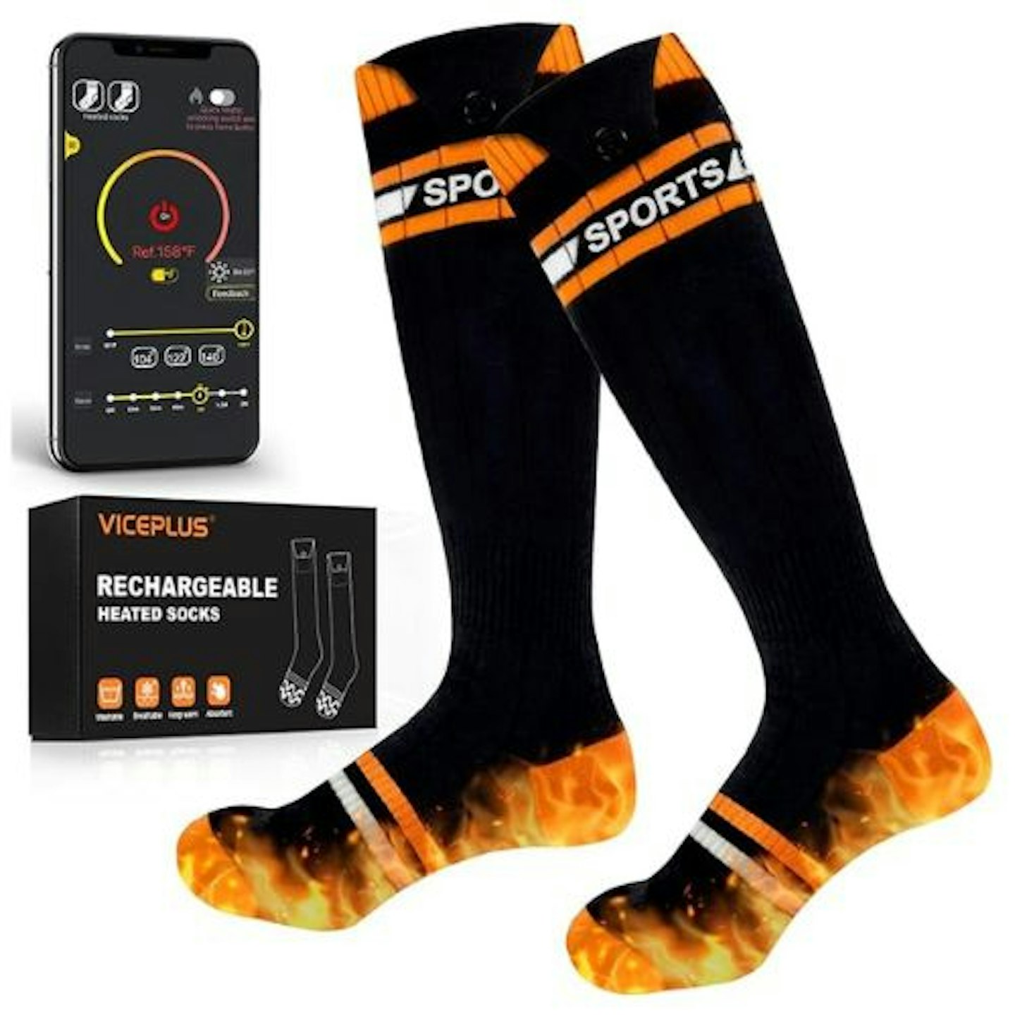 Viceplus Rechargeable Heated Socks