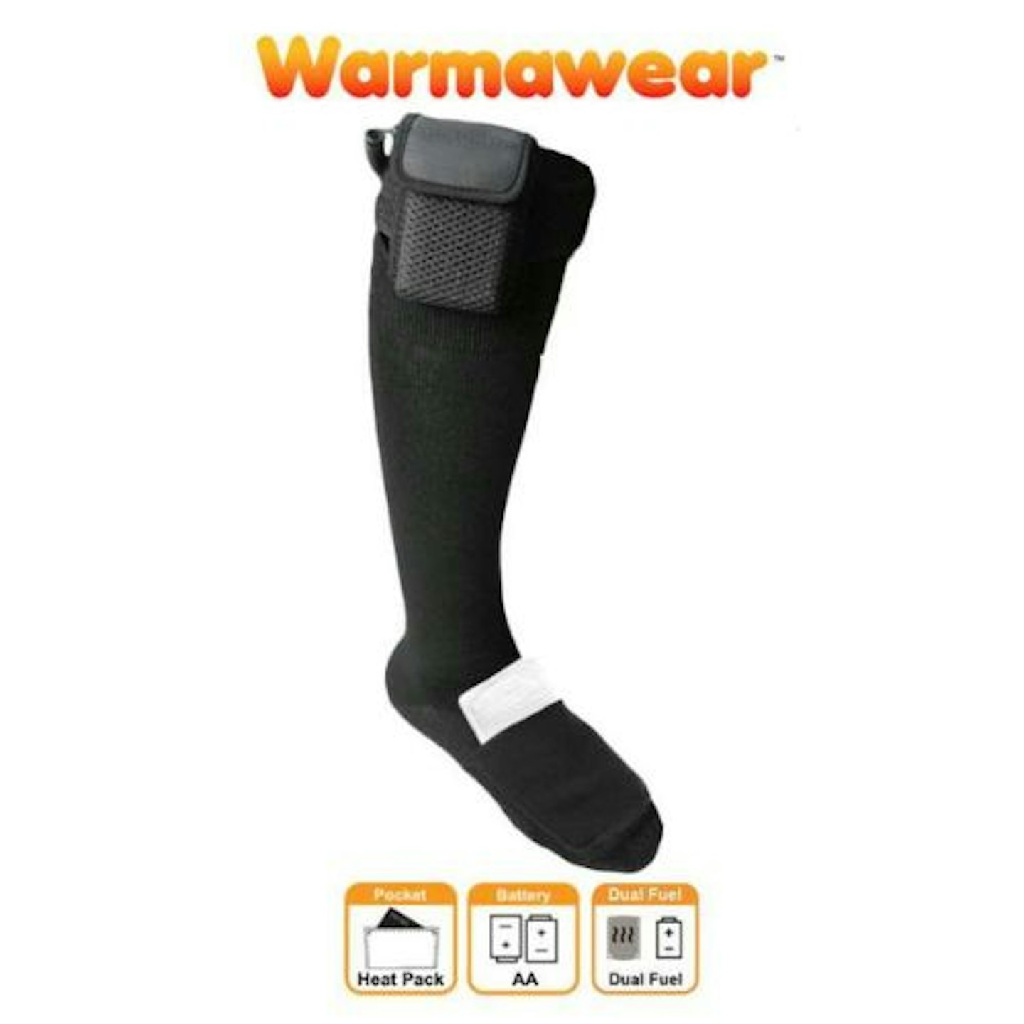 Warmawear Battery Heated Socks with Dual Fuel Pocket