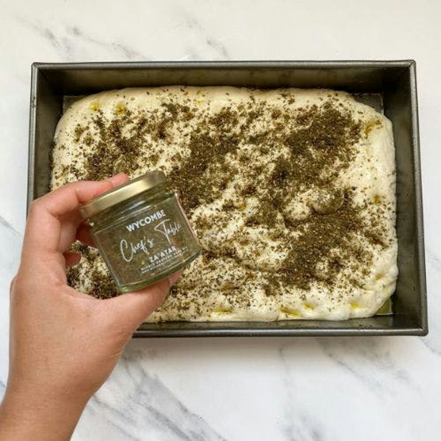 Za'atar Topped Focaccia Bread Baking Kit