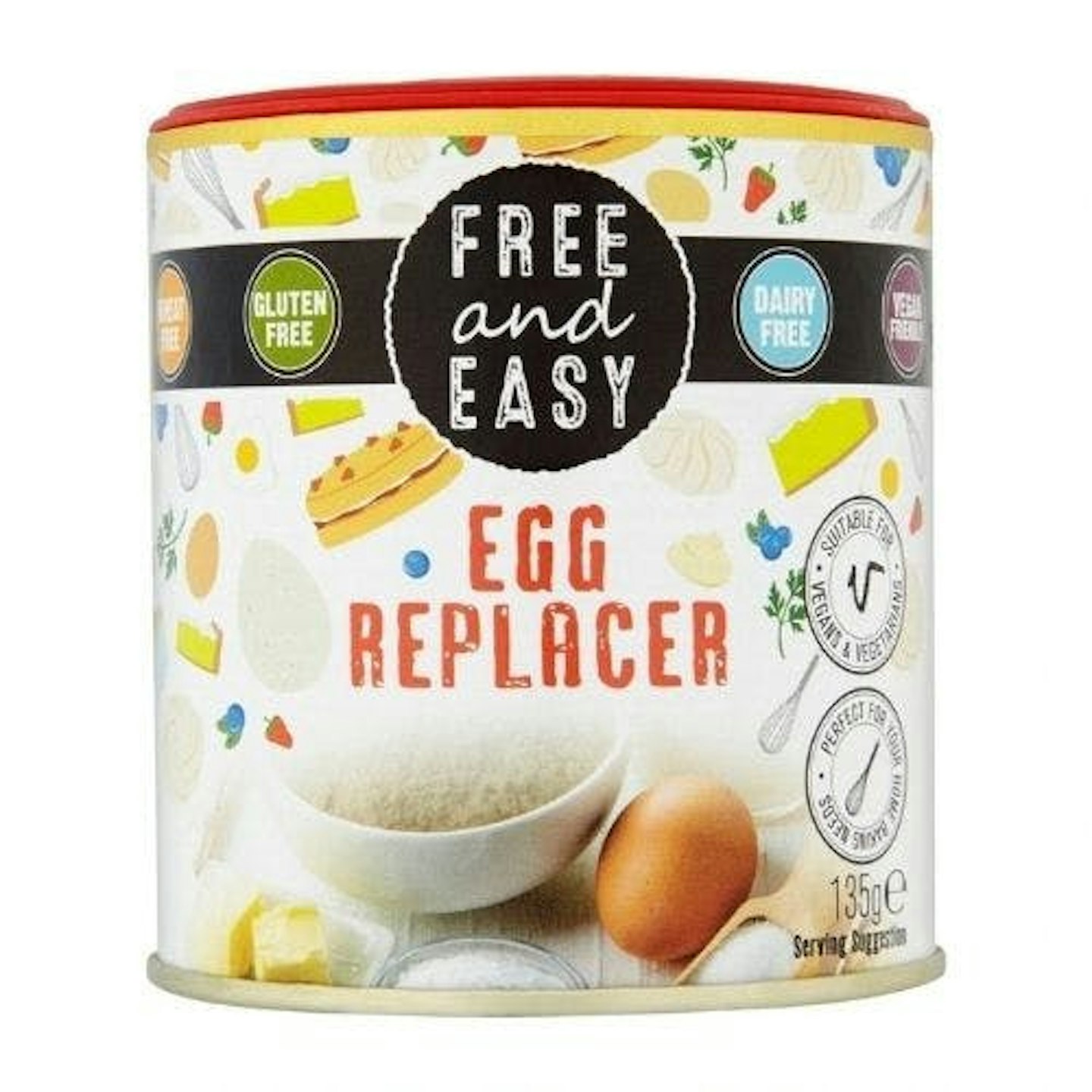 Free & Easy Egg Replacer - 135g