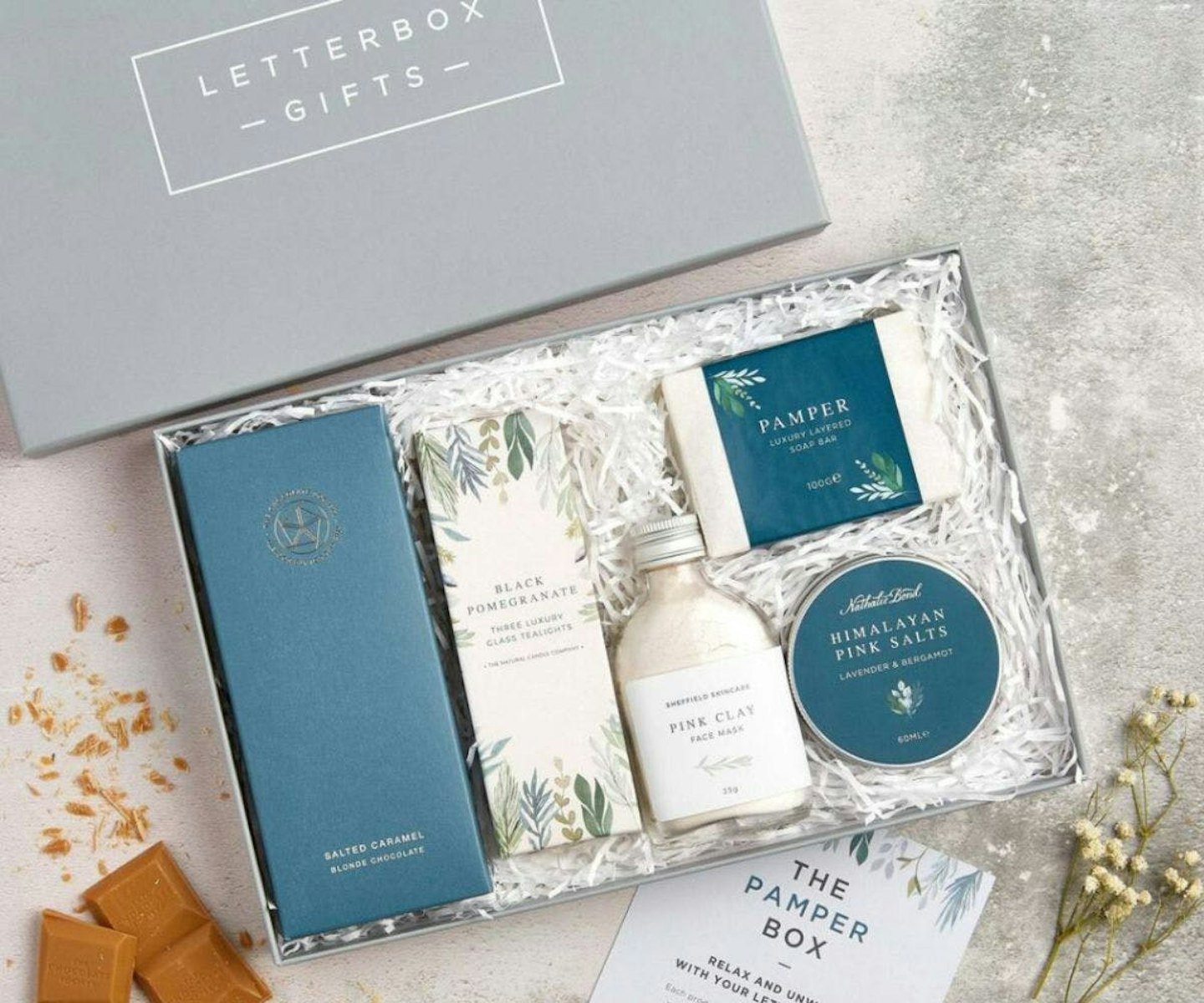 'The Pamper Box' Letterbox Gift Set