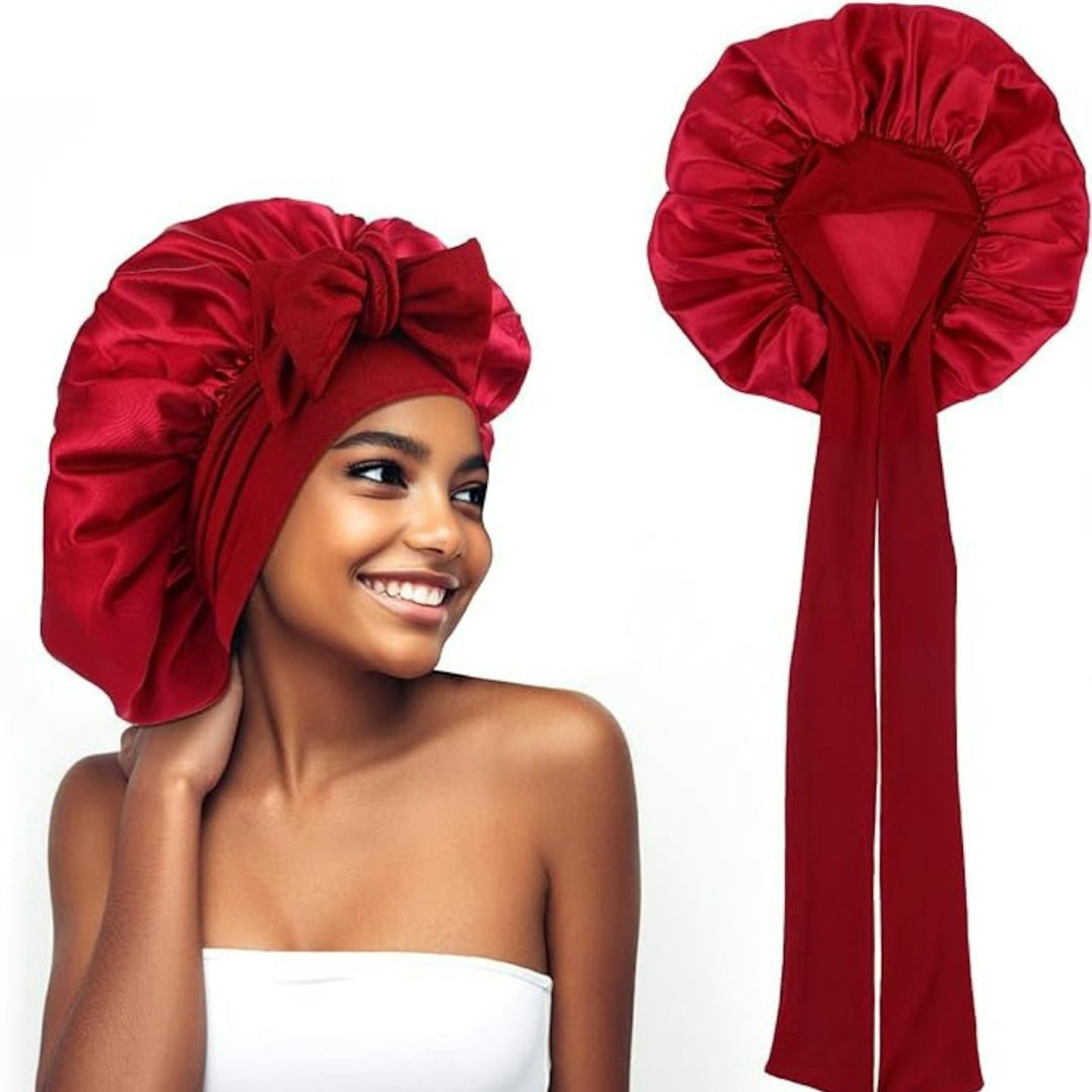 Abeillo Silk Sleep Bonnets for Women