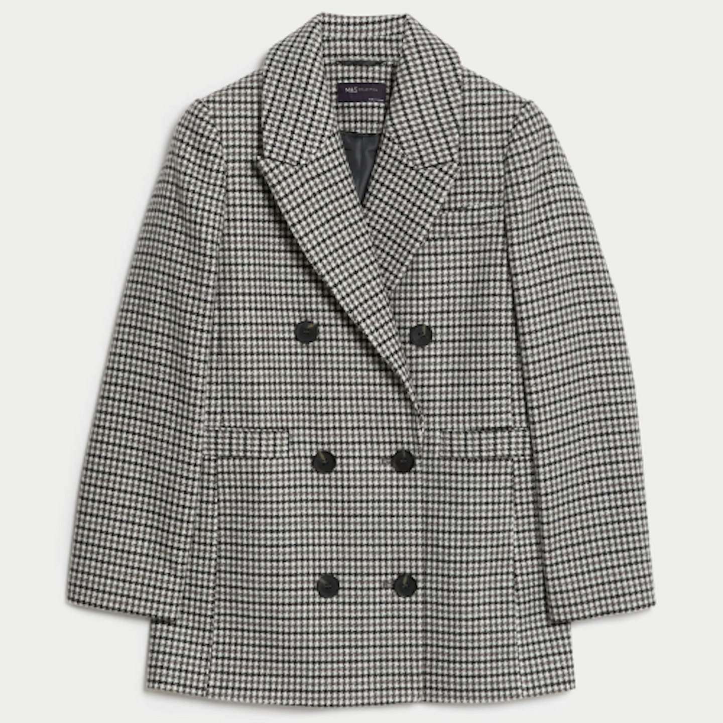 Claudia's Houndstooth Blazer Dupe