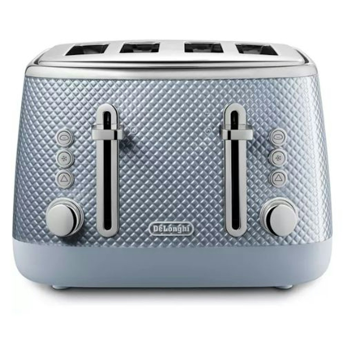 DELONGHI Luminosa CTL4003GY 4-Slice Toaster - Grey & Blue