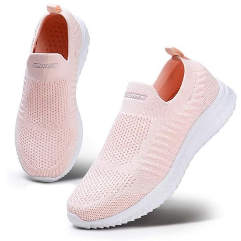 slip on trainers black womens