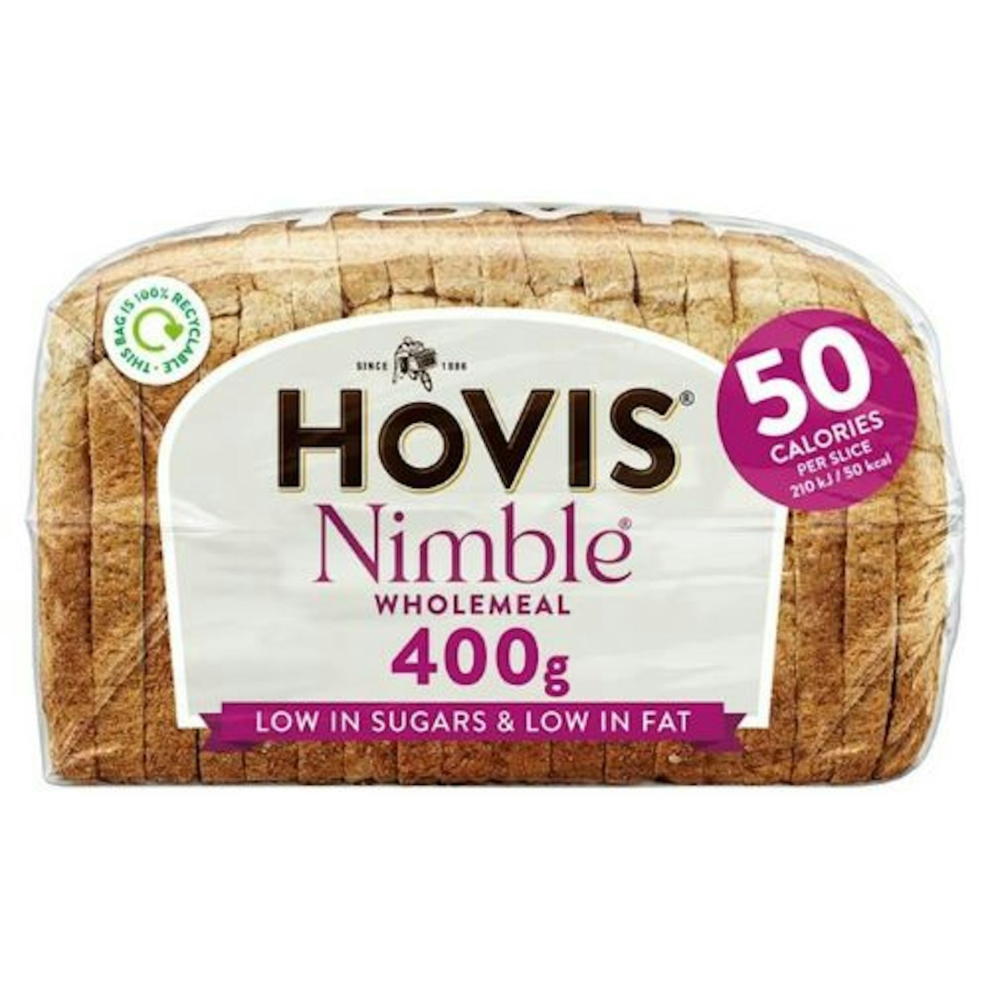 Hovis Nimble Wholemeal